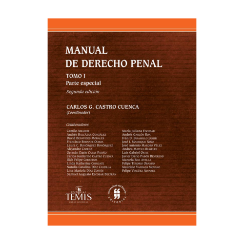 MANUAL DE DERECHO PENAL, TOMO I PARTE ESPECIAL