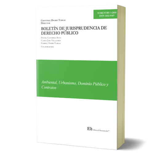 BOLETÍN DE JURISPRUDENCIA DE DERECHO PÚBLICO N°1 Ambiental, Urbanismo, Dominio Público y Contratos