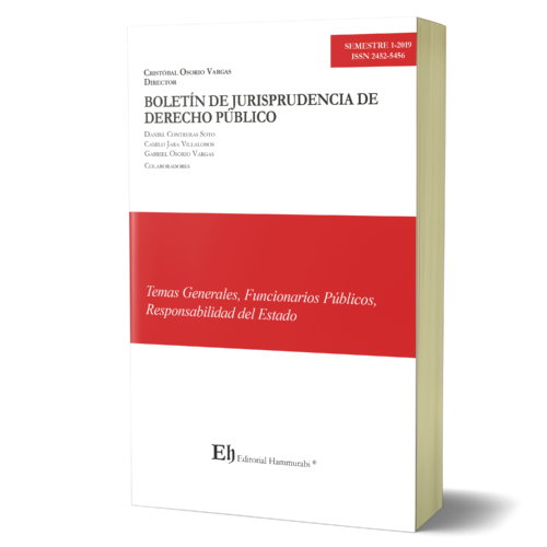 BOLETÍN DE JURISPRUDENCIA DE DERECHO PÚBLICO N°1 Temas Generales, Funcionarios Públicos y Responsabilidad del Estado