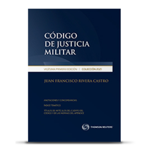 CÓDIGO DE JUSTICIA MILITAR 2021
