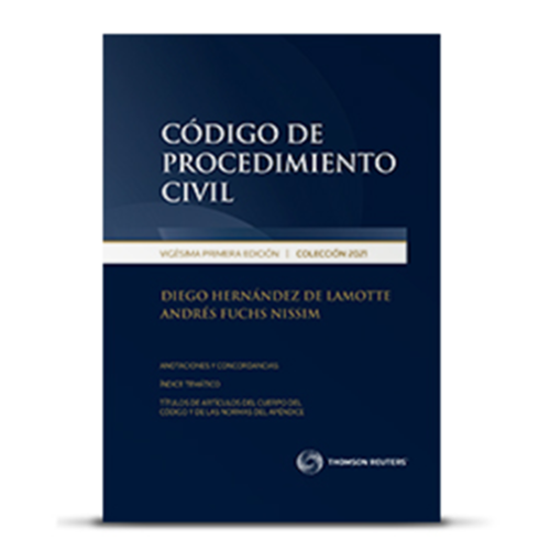 CÓDIGO DE PROCEDIMIENTO CIVIL 2021