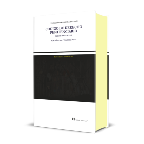 CÓDIGO DE DERECHO PENITENCIARIO 1ª Edición (Profesional – Edición de lujo)