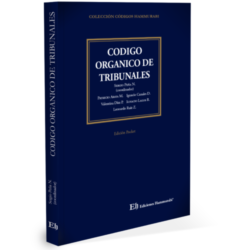 CÓDIGO ORGANICO DE TRIBUNALES 1ª Edición (Edición Pocket)