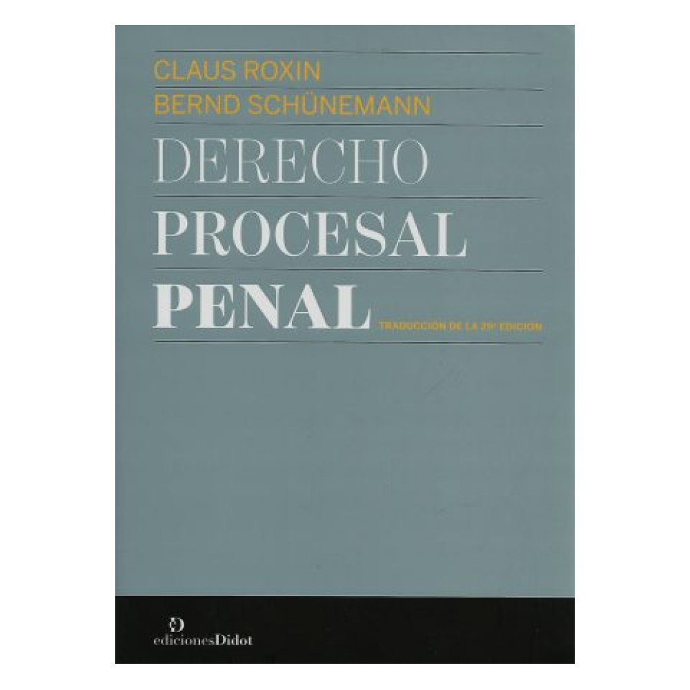 Derecho Procesal Penal