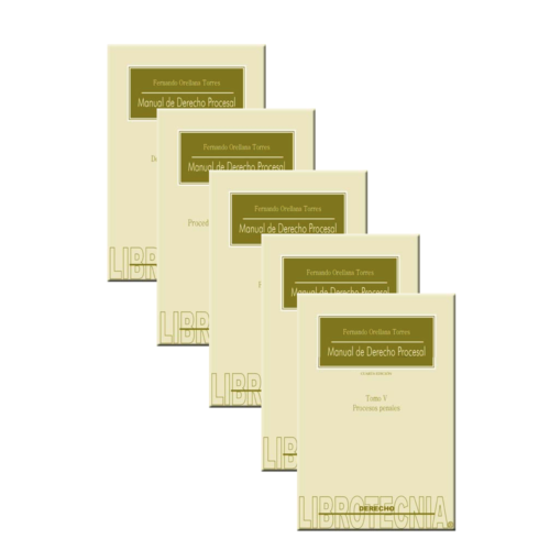 Manual de Derecho Procesal 5 Tomos (7a. ed.)
