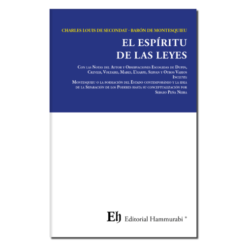 EL ESPÍRITU DE LAS LEYES