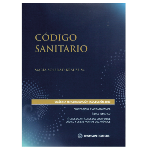 CÓDIGO SANITARIO 2023 THOMSON REUTERS