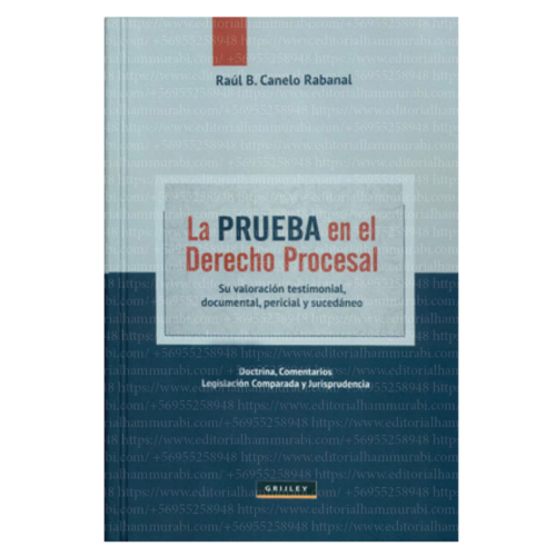 LA PRUEBA EN EL DERECHO PROCESAL
