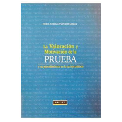 LA VALORACIÓN Y MOTIVACIÓN DE LA PRUEBA