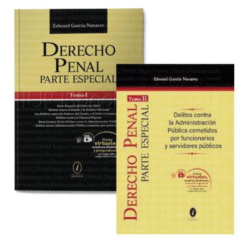 DERECHO PENAL PARTE ESPECIAL 2 tomos