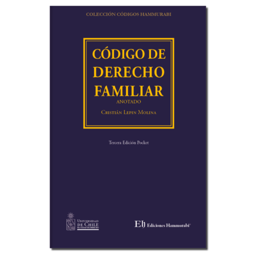 CÓDIGO DE DERECHO FAMILIAR 3ª Edición (Edición Pocket)
