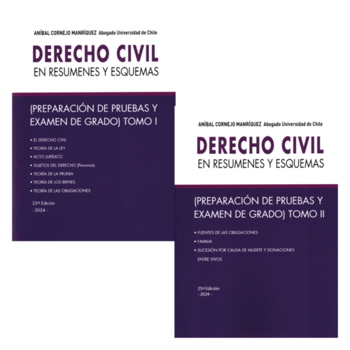 DERECHO CIVIL EN RESÚMENES Y ESQUEMAS - PREPARACIÓN DE PRUEBAS Y EXAMEN DE GRADO