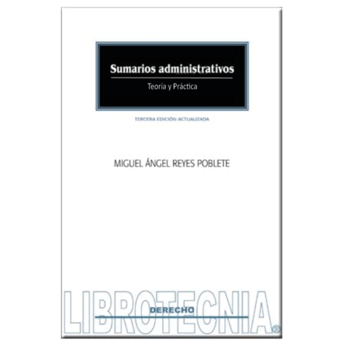 Sumarios administrativos (3a. ed.)