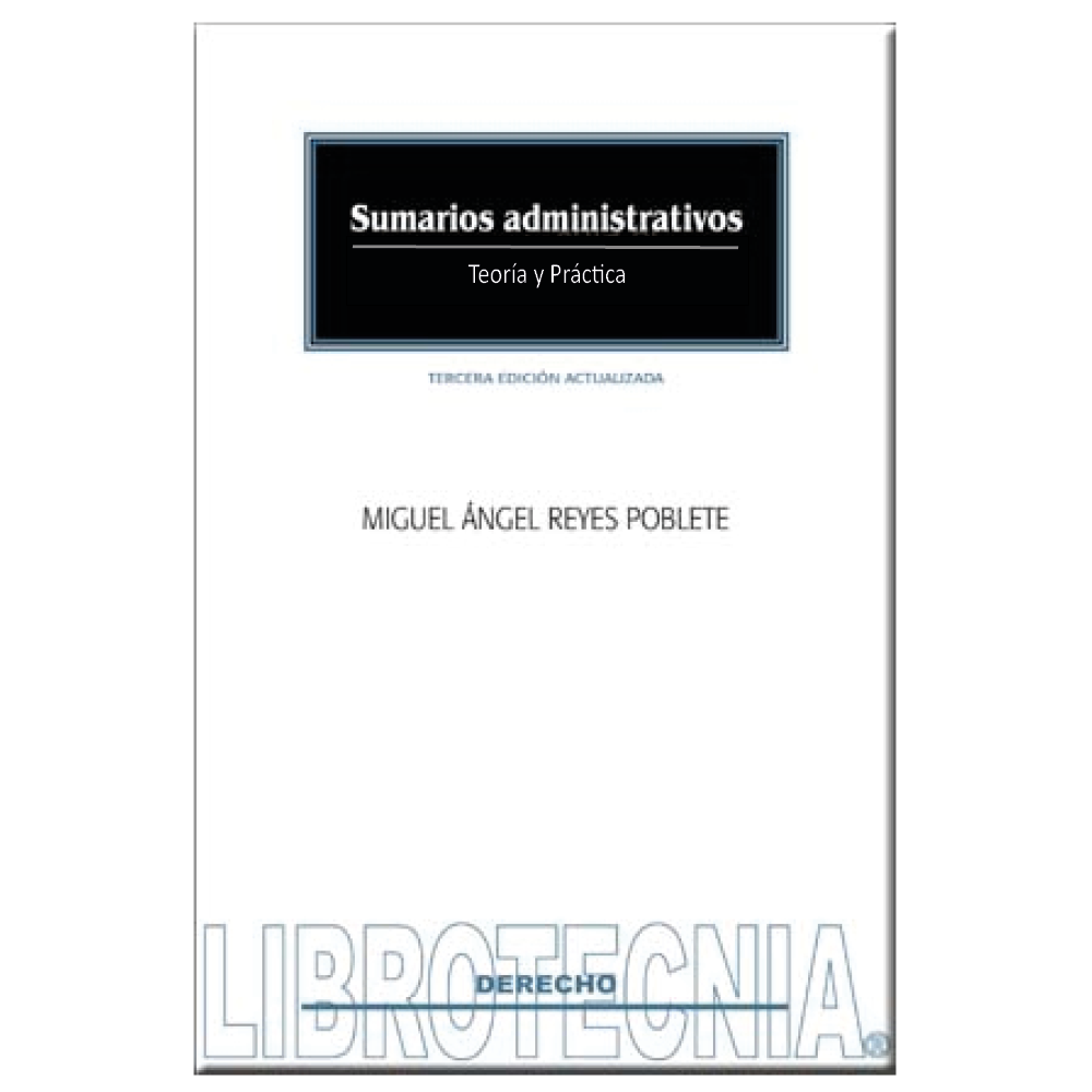 Sumarios administrativos (3a. ed.)