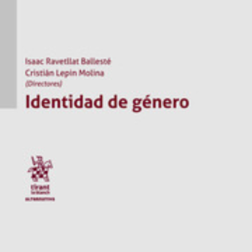 Identidad de Género - Editorial Tirant Lo Blanch