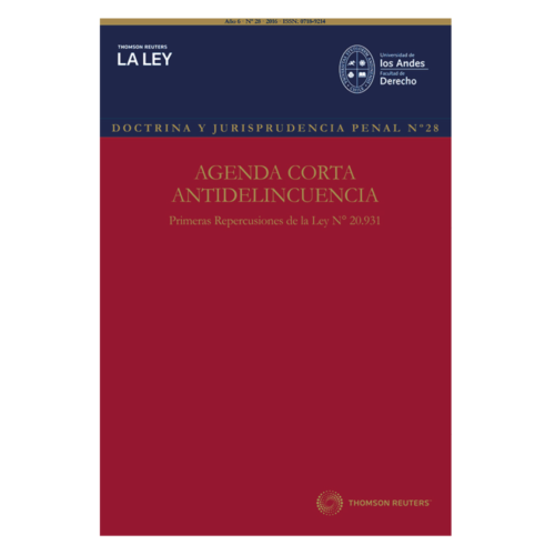 REVISTA DOCTRINA Y JURISPRUDENCIA PENAL N° 28 - AGENDA CORTA ANTIDELINCUENCIA
