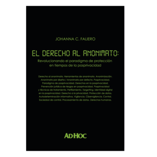 EL DERECHO AL ANONIMATO