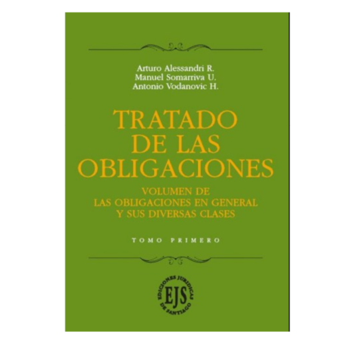 TRATADO DE LAS OBLIGACIONES - 3 TOMOS