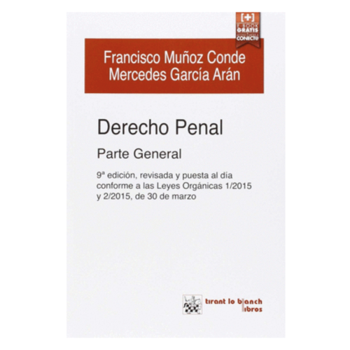 Derecho Penal Parte General 9ª Edición 2015