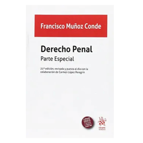 Derecho Penal Parte Especial 21ª Edición 2017