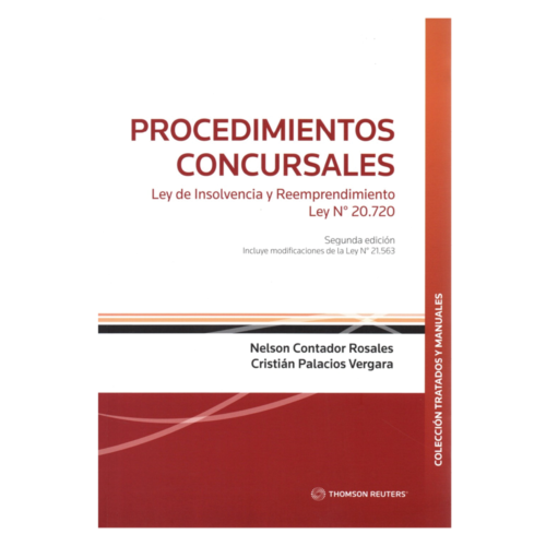 PROCEDIMIENTOS CONCURSALES - LEY DE INSOLVENCIA Y REEMPRENDIMIENTO LEY N° 20.720