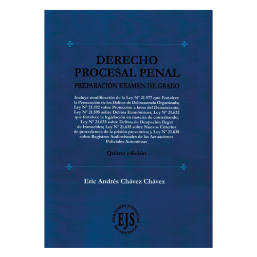 DERECHO PROCESAL PENAL - PREPARACIÓN EXAMEN DE GRADO