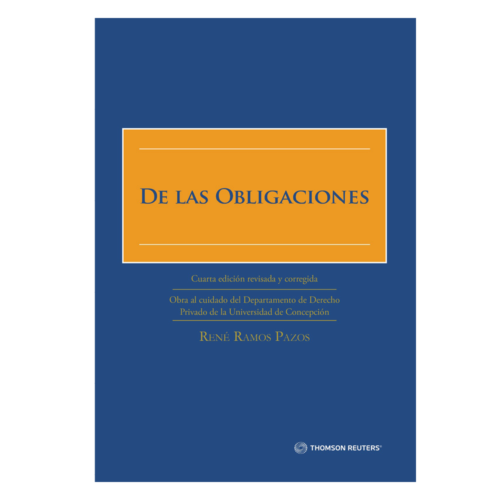 DE LAS OBLIGACIONES - René Ramos / Universidad de Concepción