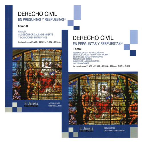 DERECHO CIVIL EN PREGUNTAS Y RESPUESTAS - 2 TOMOS
