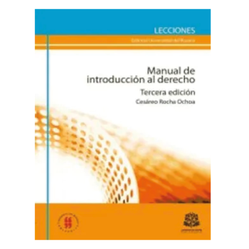 Manual De Introduccion Al Derecho (3A. Ed)