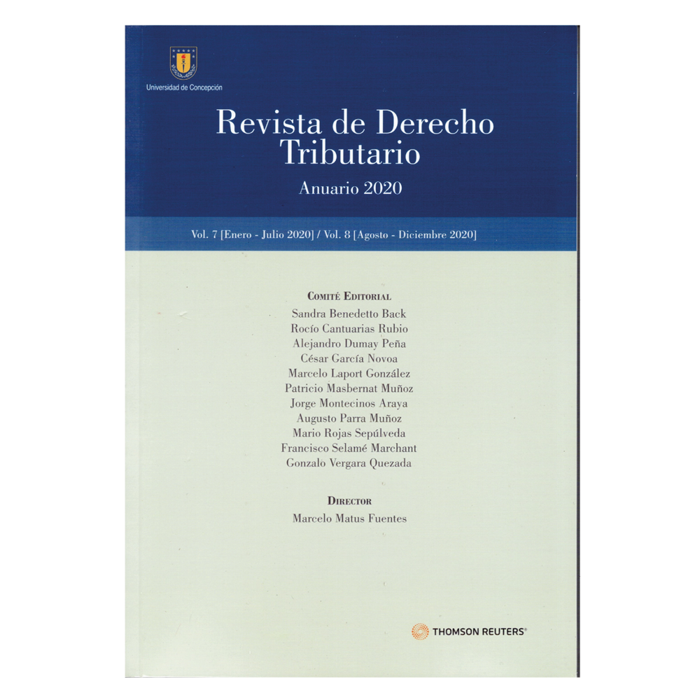 REVISTA DE DERECHO TRIBUTARIO - ANUARIO 2020