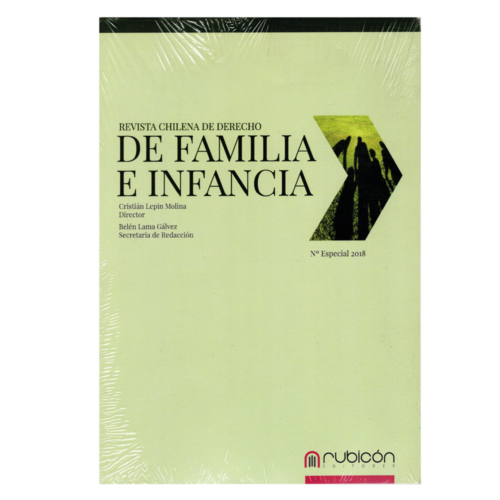 Revista Chilena De Derecho De Familia E Infancia N° Especial 2018