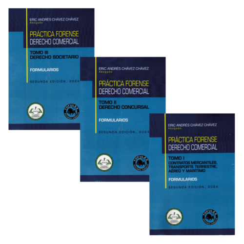 PRÁCTICA FORENSE DERECHO COMERCIAL -  3 TOMOS
