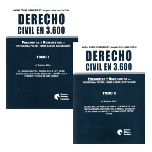 DERECHO CIVIL EN 3.600 PREGUNTAS Y RESPUESTAS