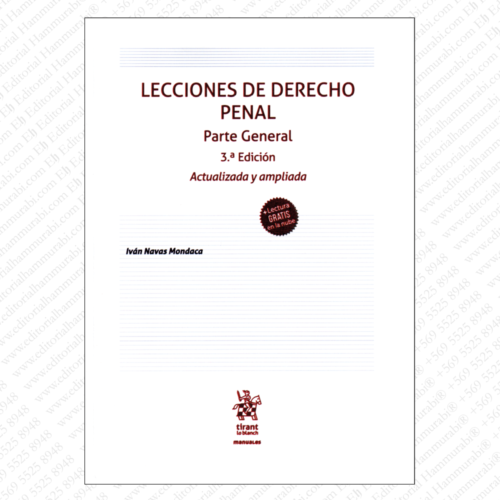 LECCIONES DE DERECHO PENAL CHILENO - PARTE GENERAL (3ª EDICIÓN)