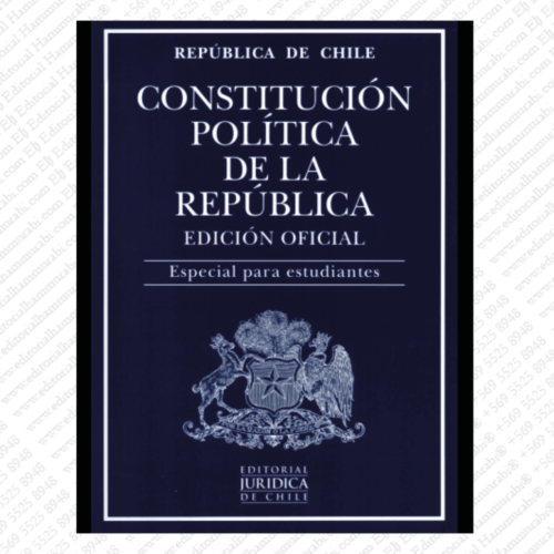 Constitución Política de la República, Edición Oficial 2023, Especial Para Estudiantes