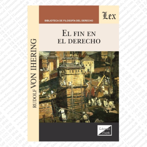 EL FIN EN EL DERECHO