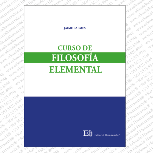 CURSO DE FILOSOFÍA ELEMENTAL