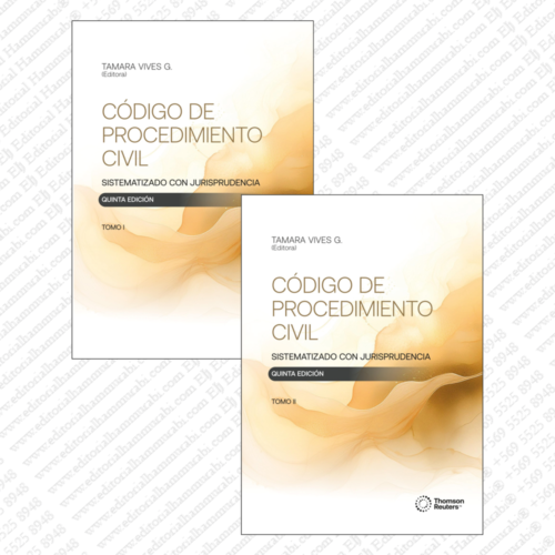 CÓDIGO DE PROCEDIMIENTO CIVIL SISTEMATIZADO CON JURISPRUDENCIA