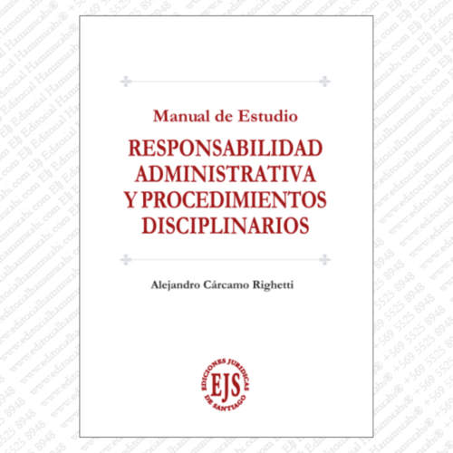 MANUAL DE ESTUDIO - RESPONSABILIDAD ADMINISTRATIVA Y PROCEDIMIENTOS DISCIPLINARIOS