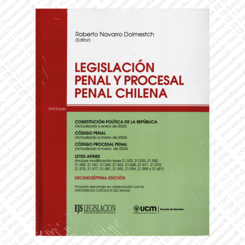 LEGISLACIÓN PENAL Y PROCESAL PENAL CHILENA