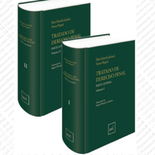 TRATADO DE DERECHO PENAL parte general volumen I y II