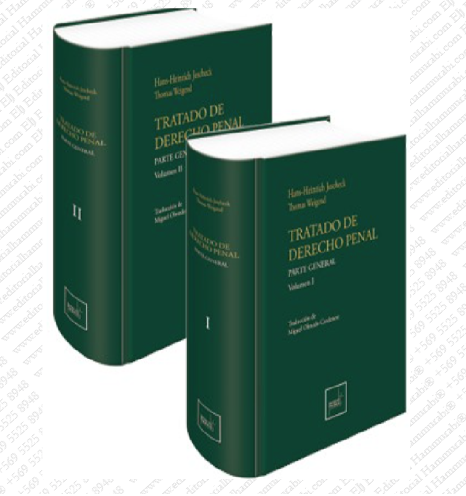 TRATADO DE DERECHO PENAL parte general volumen I y II