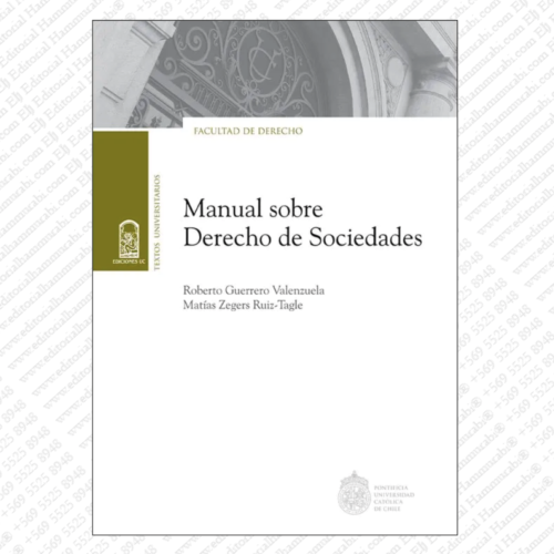 MANUAL SOBRE DERECHO DE SOCIEDADES