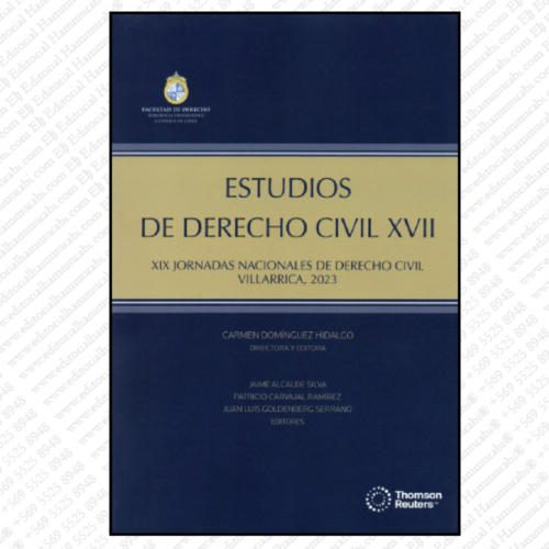 ESTUDIOS DE DERECHO CIVIL XVII, XIX JORNADAS NACIONALES DE DERECHO CIVIL VILLARRICA, 2023