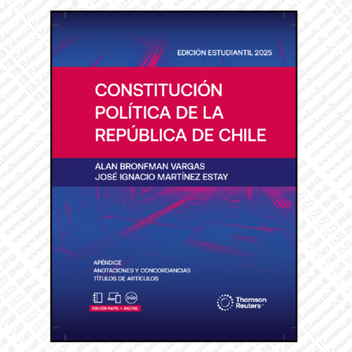 CONSTITUCIÓN POLÍTICA DE LA REPÚBLICA 2025 - EDICIÓN ESTUDIANTIL- THOMSON REUTERS ( anillado)