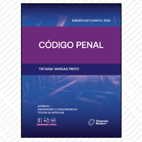 CÓDIGO PENAL 2025 - EDICIÓN ESTUDIANTIL- THOMSON REUTERS (anillado)