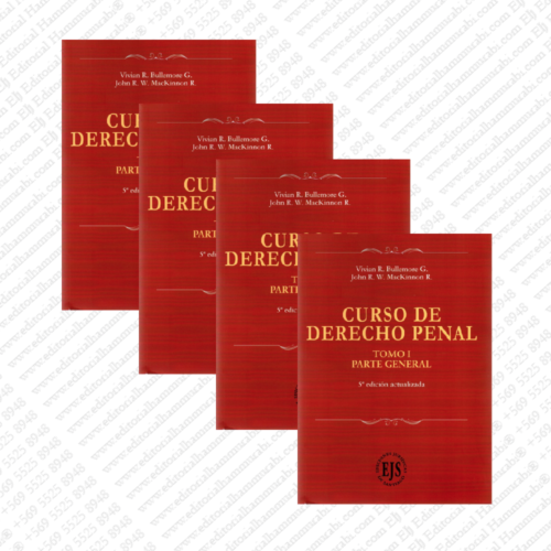 CURSO DE DERECHO PENAL parte general - 5° edición - IV Tomos