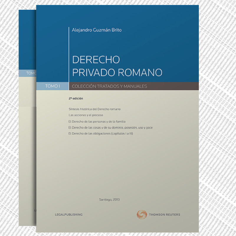 DERECHO PRIVADO ROMANO - 2 TOMOS
