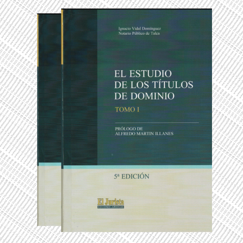 El Estudio de los Títulos de Dominio - 2 Tomos - 5° Edición