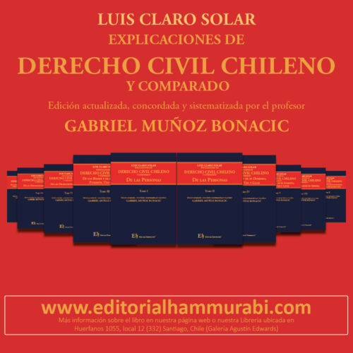 PACK EXPLICACIONES DE DERECHO CIVIL CHILENO Y COMPARADO
